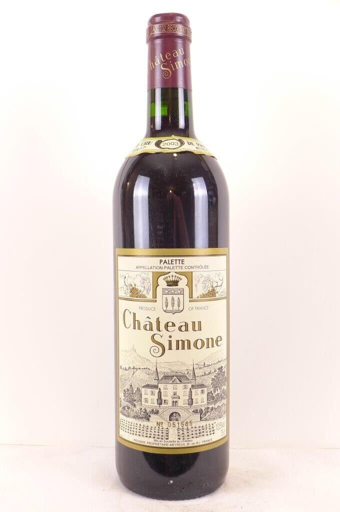 Château Simone, Palette