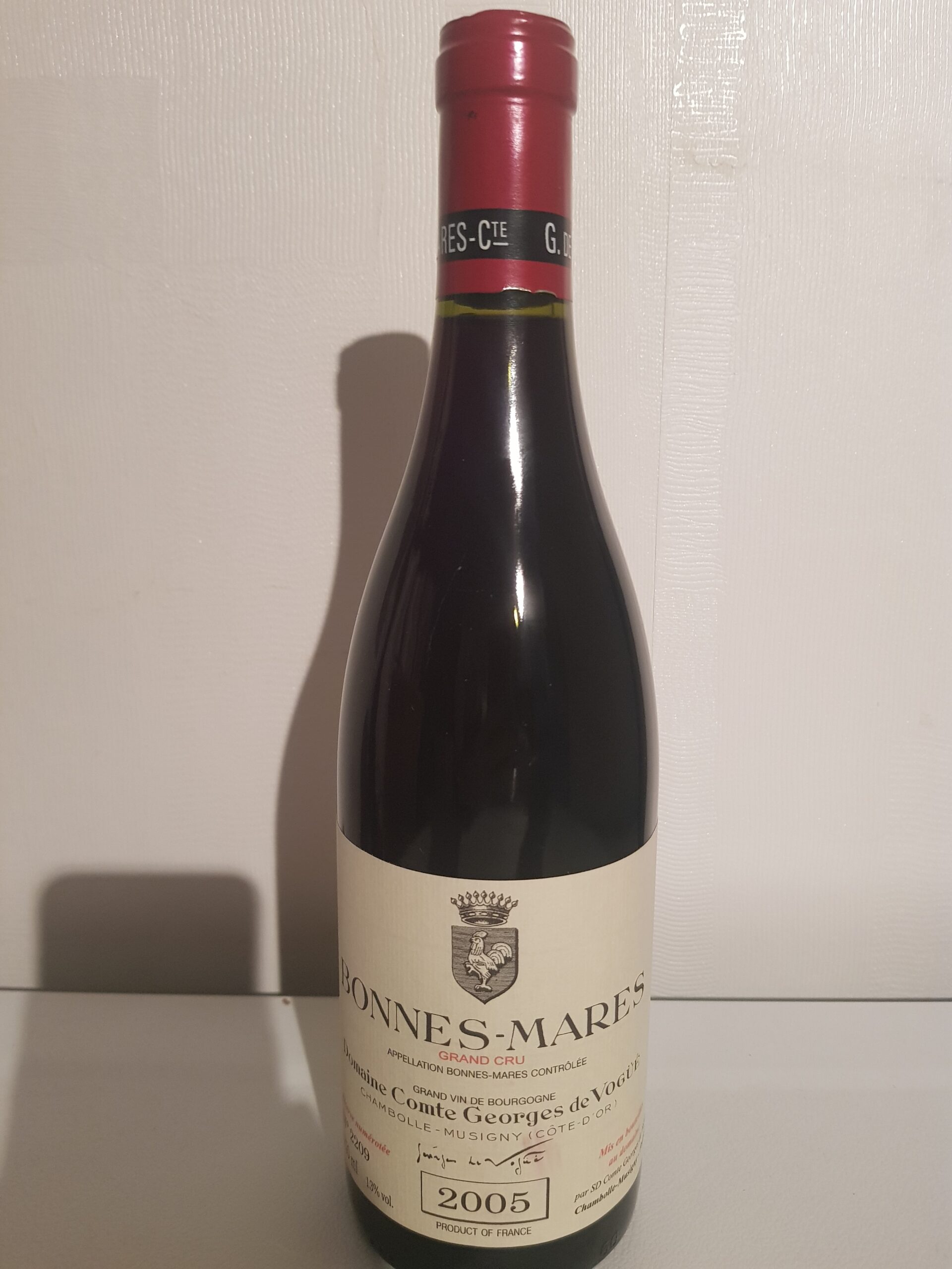 Comte Georges de Vogue, Bonnes-Mares